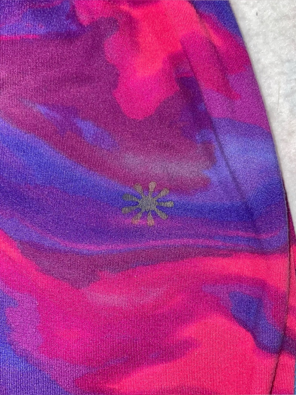 Delia’s L Multicolor Drawstring Trippy Swirl Purple Blue Pink Pattern Joggers - Picture 2 of 5